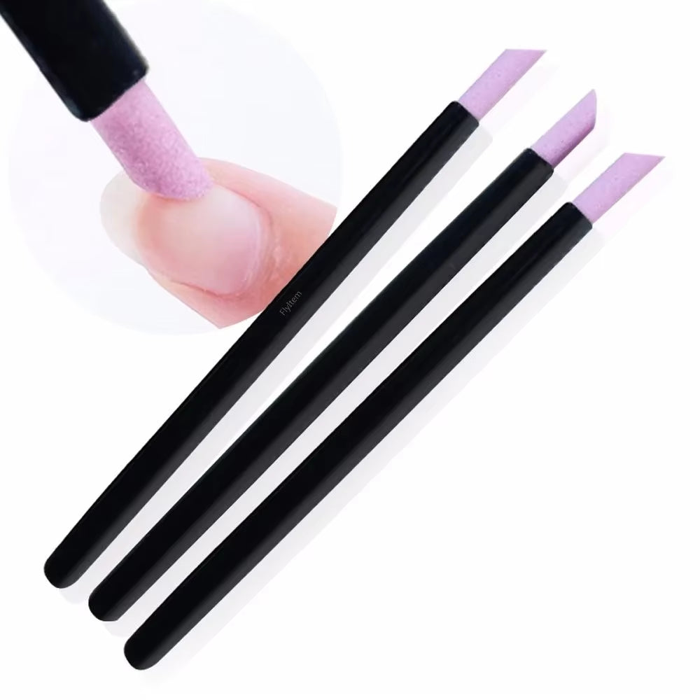 Quartz Nail Skin Grinding Pen Cuticle Remover Trimmer Dead Skin Remover Nail Polish Manicure Stick Nail Files Manicure Tool