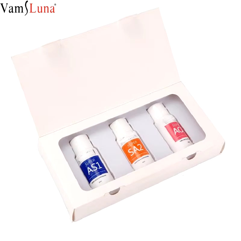 3Pcs*30Ml Concentrated Aqua Peeling Solution AS1 SA2 AO3 Serum for Dermabrasion Beauty Machine Deep Cleansing Face Care